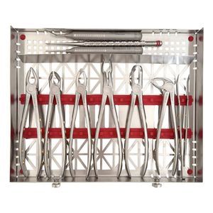 kit de instrumentos para exodontia