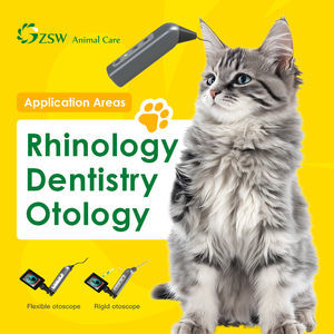 otoscópio veterinário com sistema de vídeo