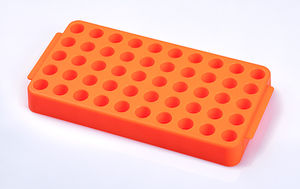suporte de laboratório para tubos de ensaio