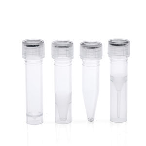 tubo criogênico para laboratório