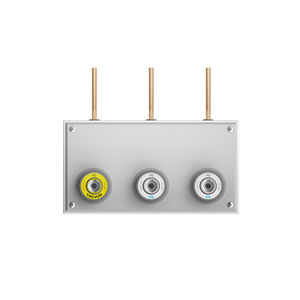 painel de controle de gás