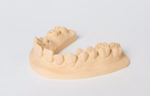 material dentário em pedra