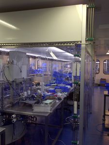 cabine de laboratório