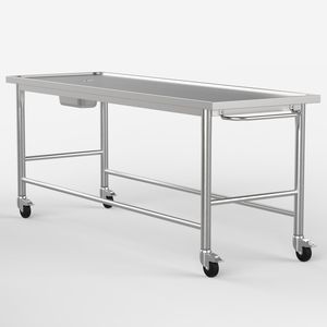 mesa de necropsia para medicina legal