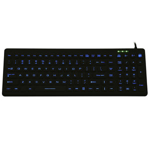 teclado hospitalar com teclado numérico