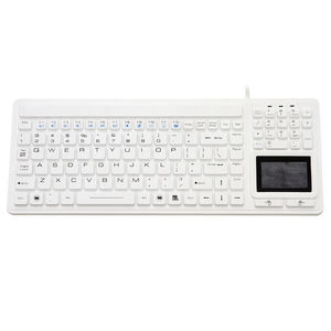 teclado hospitalar com touchpad