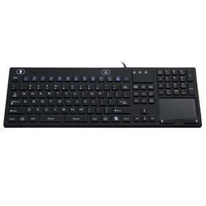 teclado hospitalar com ponteiro