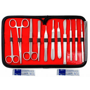kit de instrumentos de dissecação