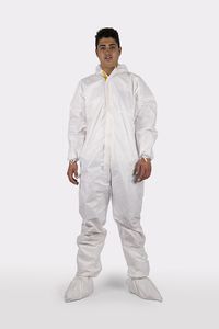 macacão de proteção de homem