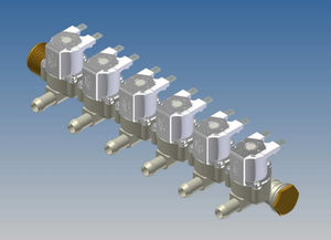 válvula com solenoide
