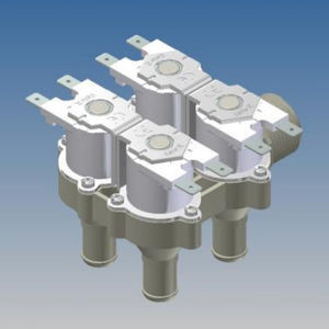 válvula solenoide com solenoide 1