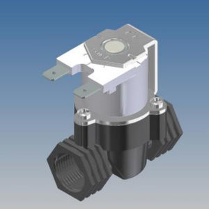 válvula solenoide com solenoide 1