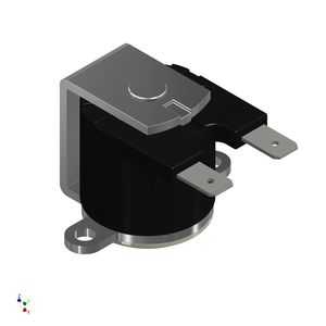 válvula solenoide com solenoide 1