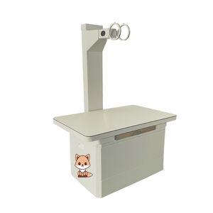 mesa de radiografia veterinária com coluna porta-tubo