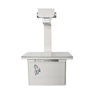 mesa de radiografia veterinária com coluna porta-tubo