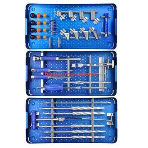 kit de instrumentos para colocação de prótese do quadril