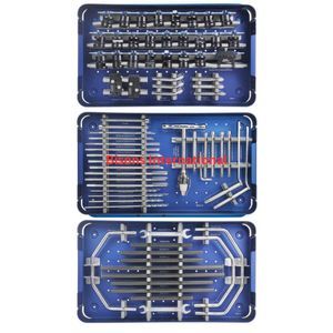 kit de instrumentos para cirurgia da coluna vertebral