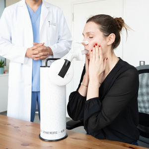 sistema de avaliação da função pulmonar VEMS