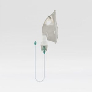 máscara de nebulização em PVC