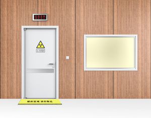 porta de proteção radiológica