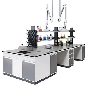 bancada de laboratório