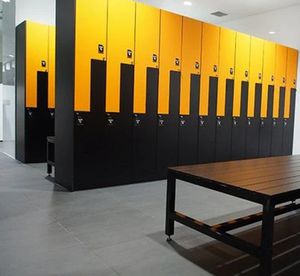 armário de vestiário de acondicionamento