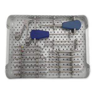 kit de instrumentos para reconstrução do ligamento cruzado anterior
