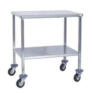 mesa para instrumental em aço inoxidável