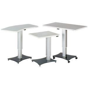 mesa para instrumental de altura regulável