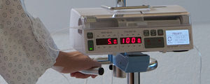 bomba de infusão de 1 via
