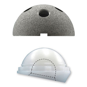 prótese acetabular não cimentada
