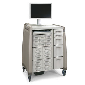 carrinho para computador médico-hospitalar