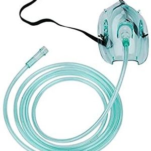 máscara de oxigênio em PVC