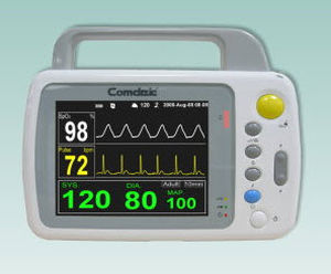 monitor de sinais vitais de temperatura