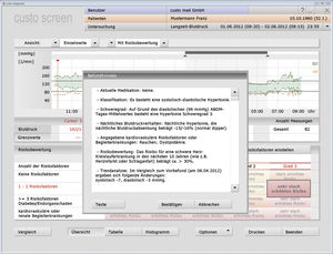software para monitor de pressão arterial