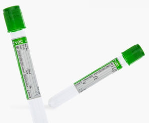 tubo de coleta cilíndrico