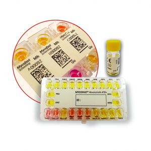 kit de teste para análise de identificação