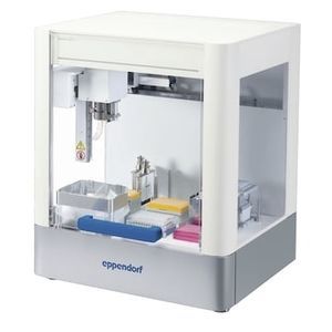 robô pipetador de laboratório