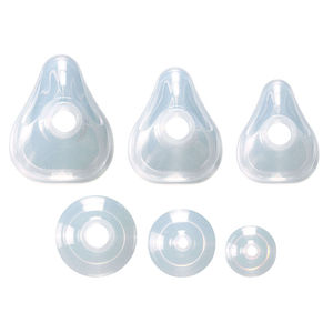 máscara de anestesia para anestesia / reutilizável / em silicone