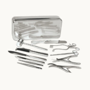 kit de instrumentos para necropsia