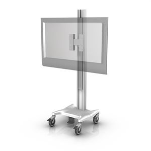 suporte de piso para monitor com rodízios 1