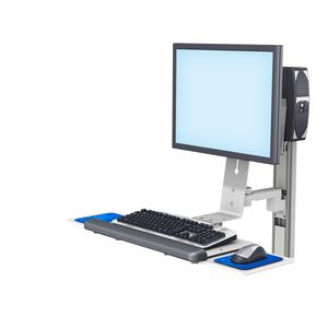 braço de suporte para monitor com ajuste de inclinação