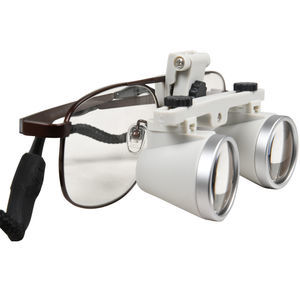 lupa binocular com armação