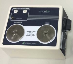 aparelho para teste para desfibriladores externos