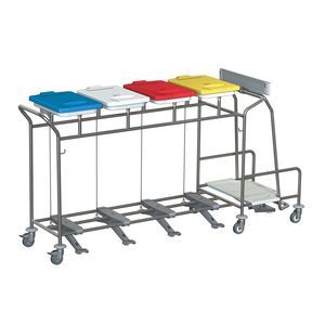 carrinho para roupa suja 1