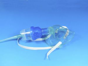 máscara de nebulização sem látex