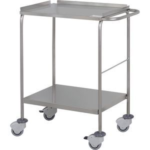mesa para instrumental em aço inoxidável