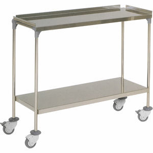 mesa para instrumental em aço inoxidável