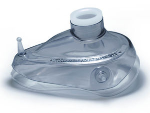 máscara de anestesia em silicone