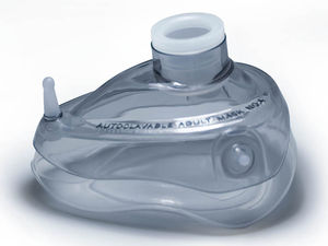 máscara de anestesia em silicone